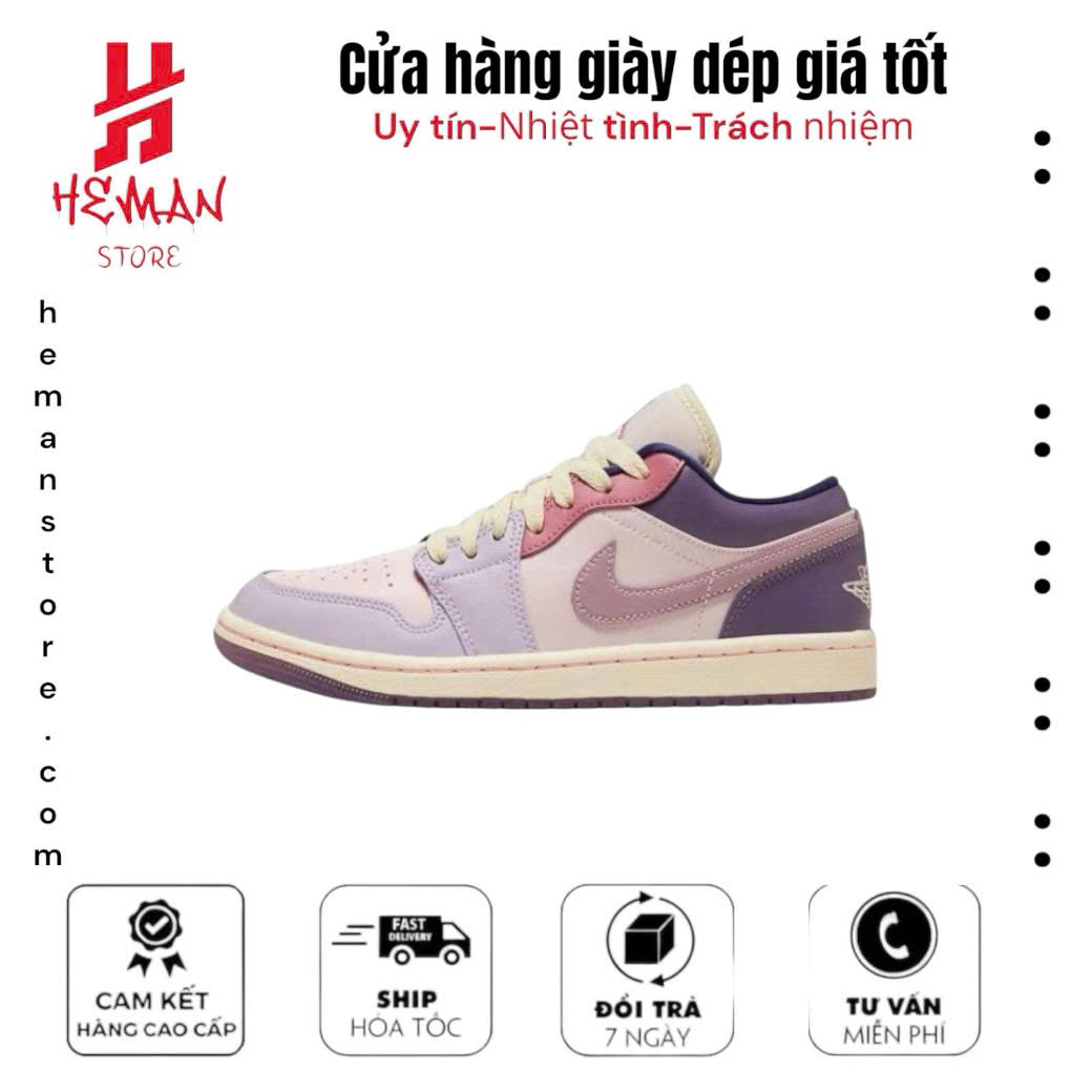 Nike Air Jordan 1 Low ‘Pastel Purple’