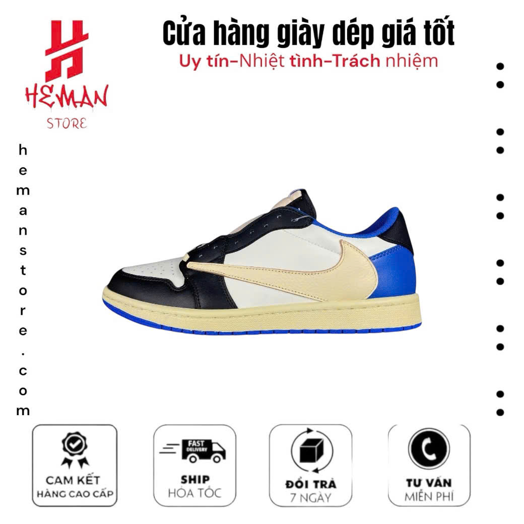 Nike Fragment Design x Travis Scott x Air Jordan 1 Retro Low