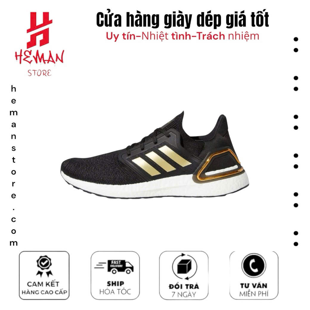 Adidas Ultraboost 6.0 Black And Gold