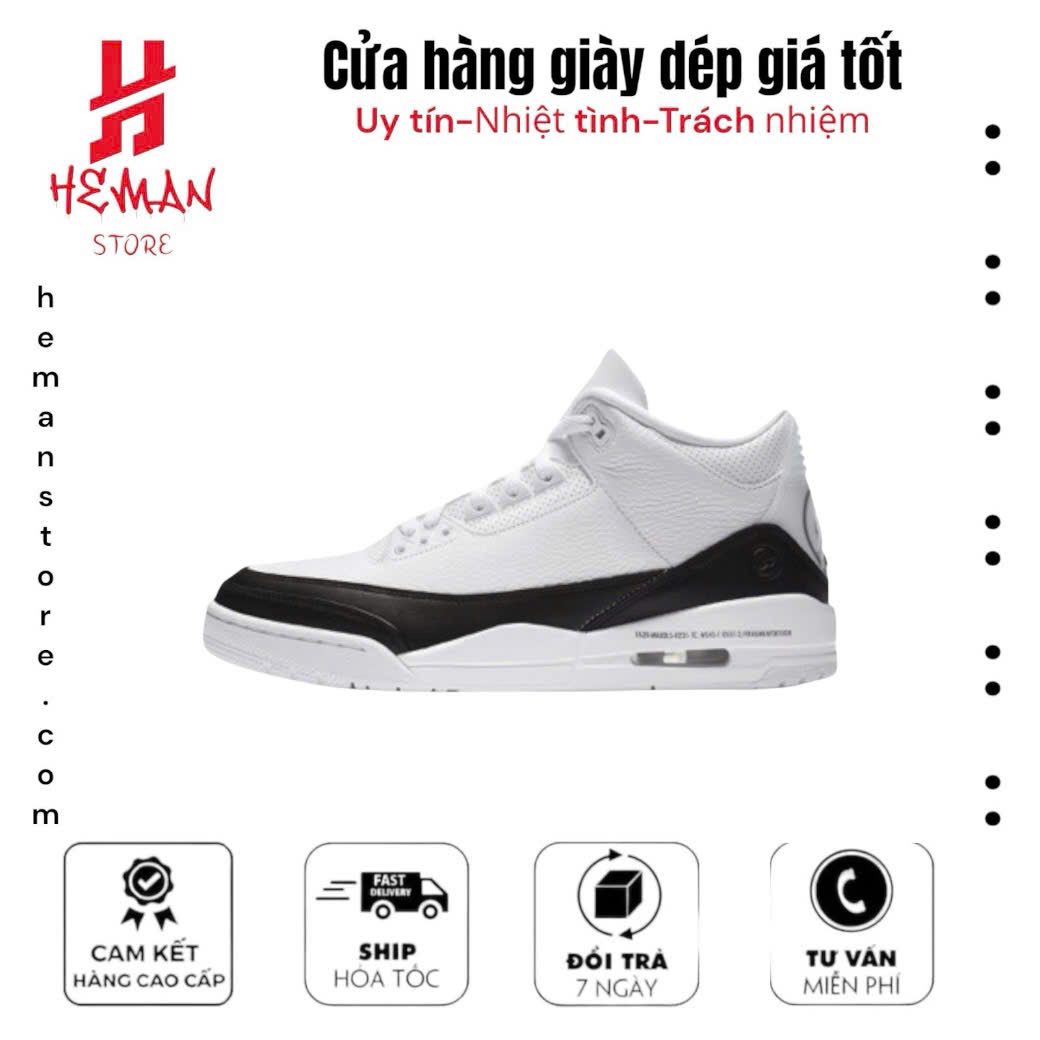 Nike Fragment Design x Air Jordan 3 Retro ‘White’