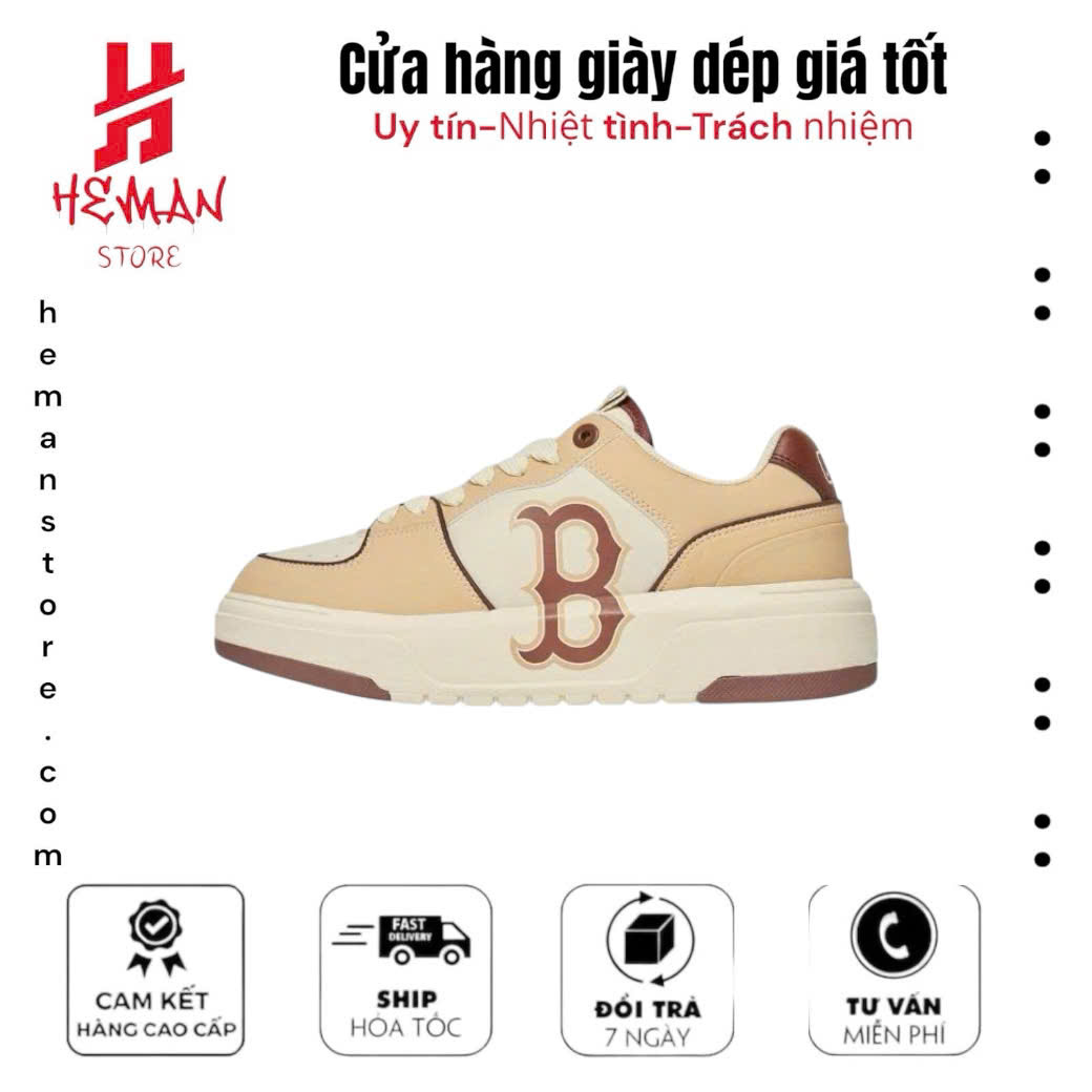 MLB Chunky Liner Boston Beige