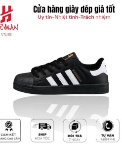 Adidas Core Black Superstar