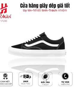 Vans Vault OG Old Skool LX – White/Black