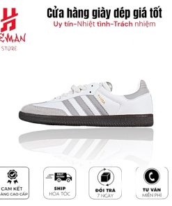 Adidas Samba OG Cloud White Grey Brown
