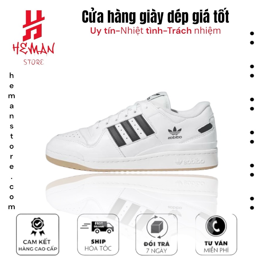 Adidas Forum 84 White Black