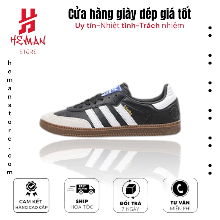 Adidas Samba Vegan Shoes ‘Black’ 465
