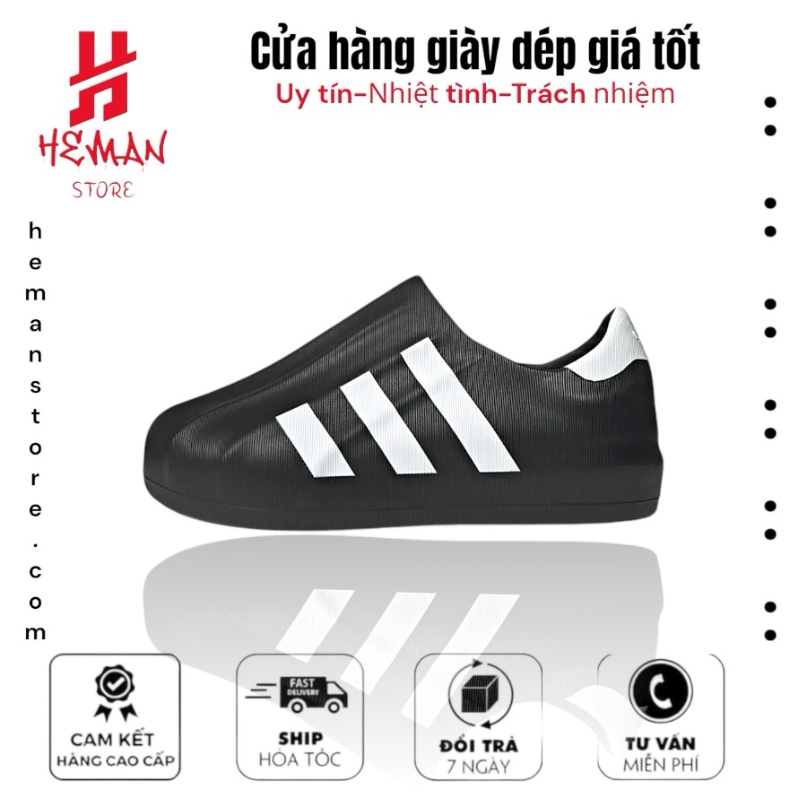 Adidas Superstar Adifom "core black"