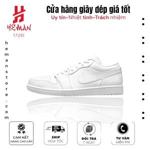 Nike Air Jordan 1 Low ‘Triple White’