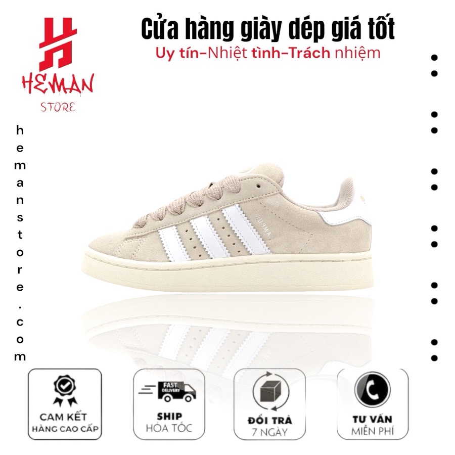 ADIDAS CAMPUS 00S ‘BIEGE WHITE’