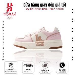 MLB Chunky Liner Dia Monogram LA Pink