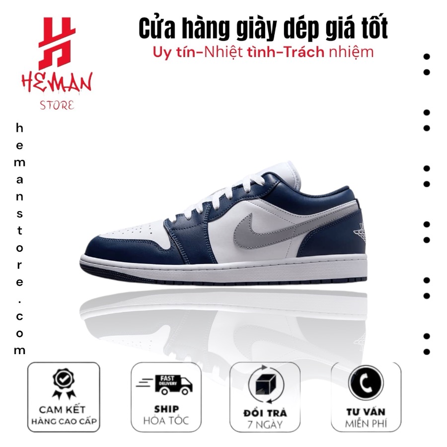 Nike Air Jordan 1 Low – Midnight Navy