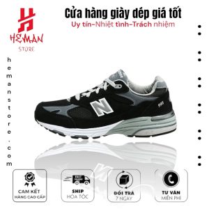 New Balance 993 Made In USA ‘Black White’