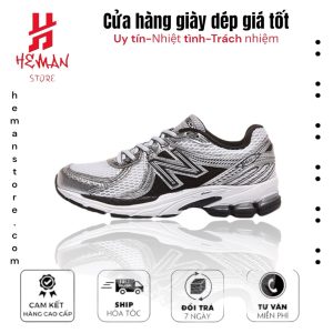 New Balance 860v2 Black White Silver