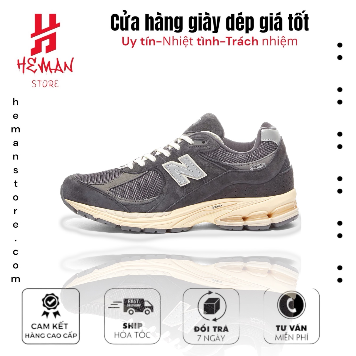 New Balance 2002R ‘Vintage Black’