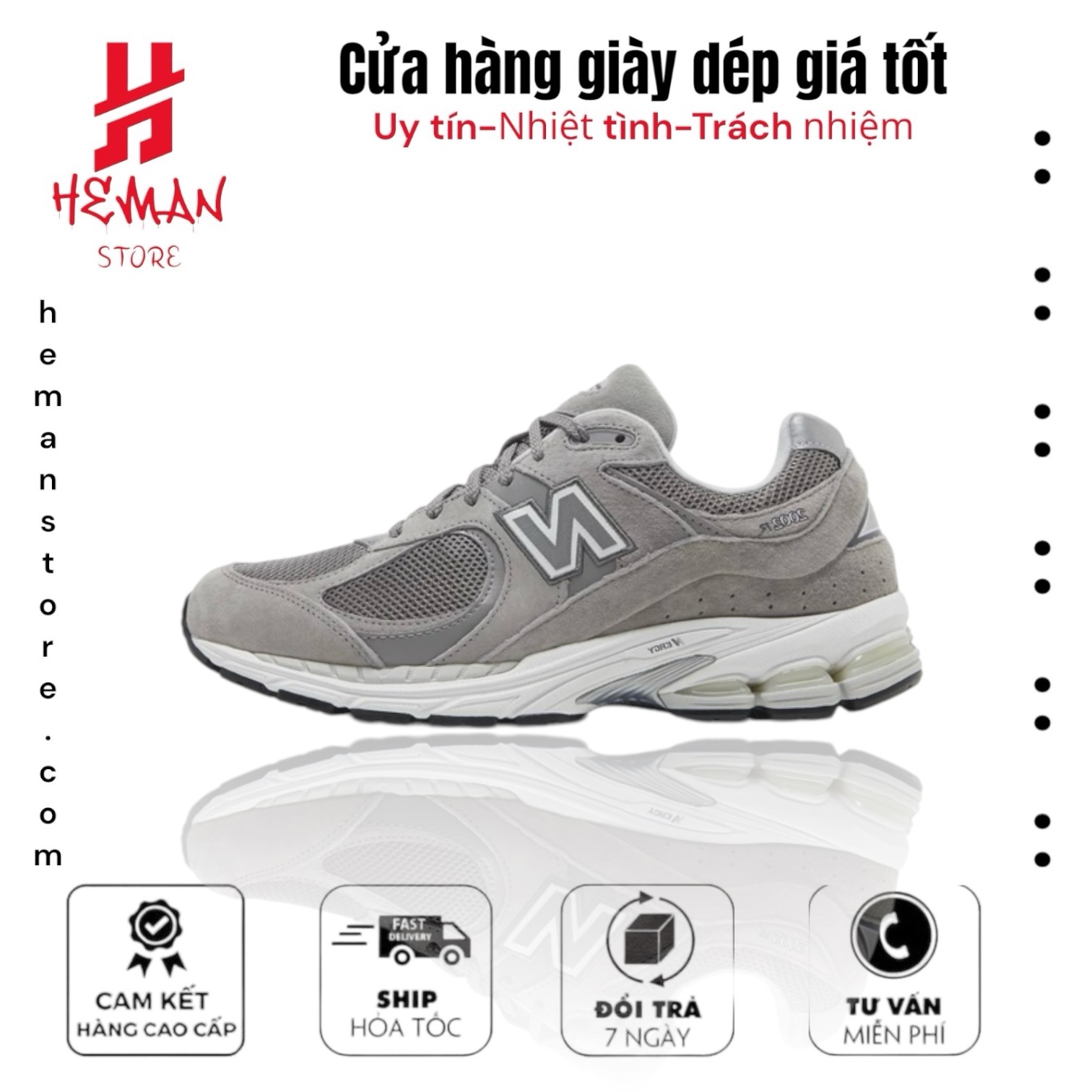 New Balance 2002RC Marblehead - Grey