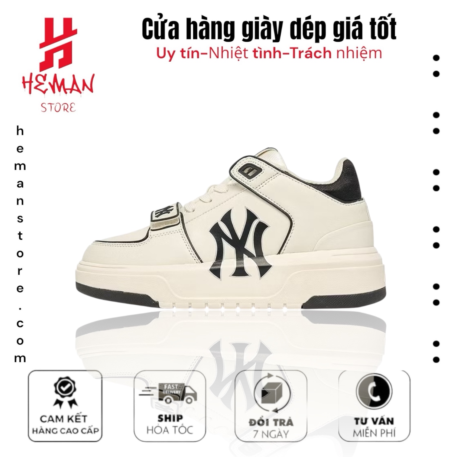 MLB Chunky Liner Mid Classic Monogram 372