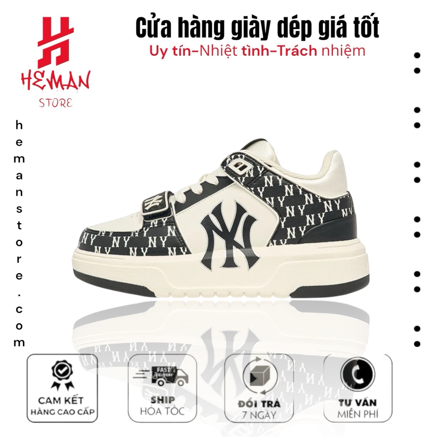 MLB Chunky Liner Mid Classic Monogram 373