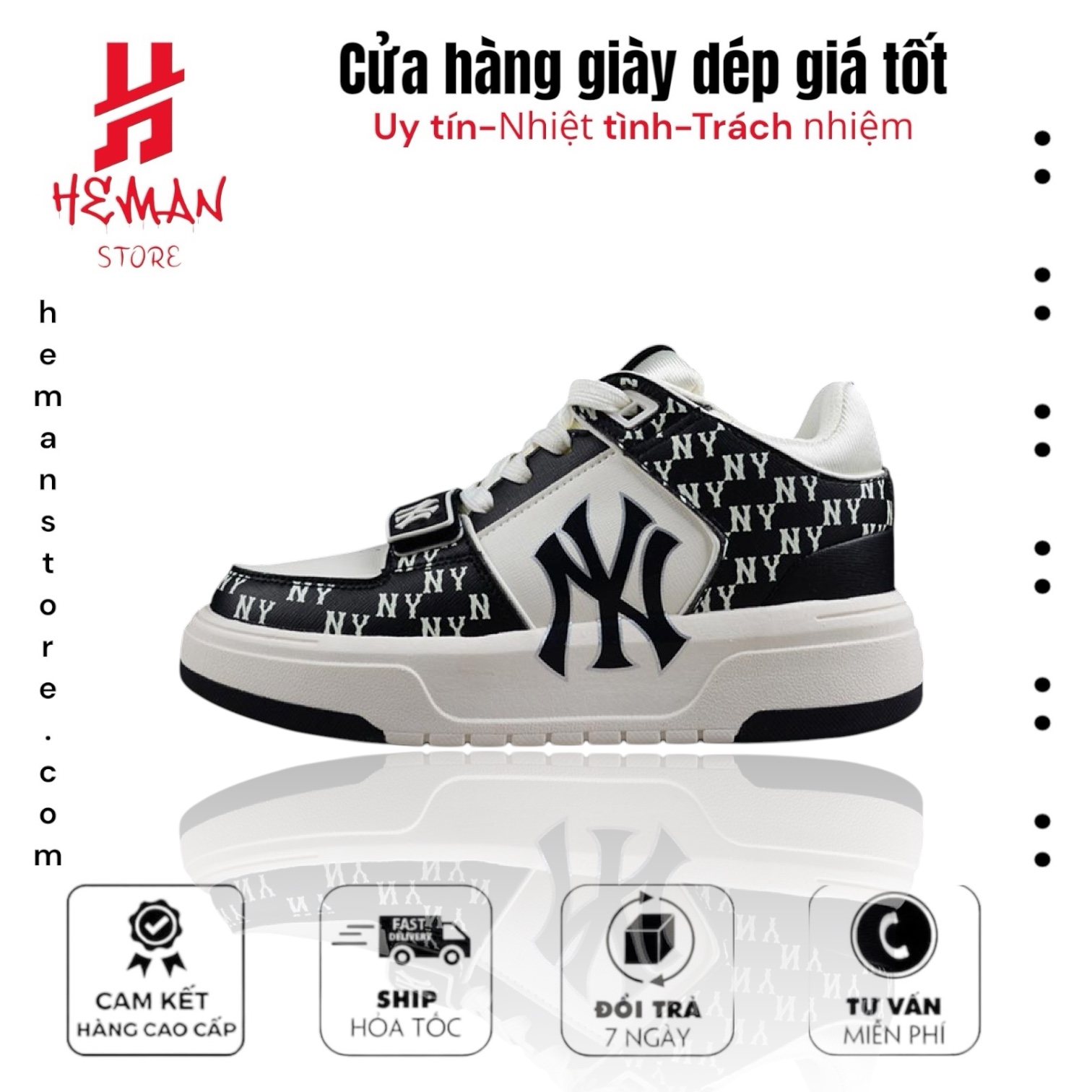 MLB Chunky Liner Mid Classic Monogram 374