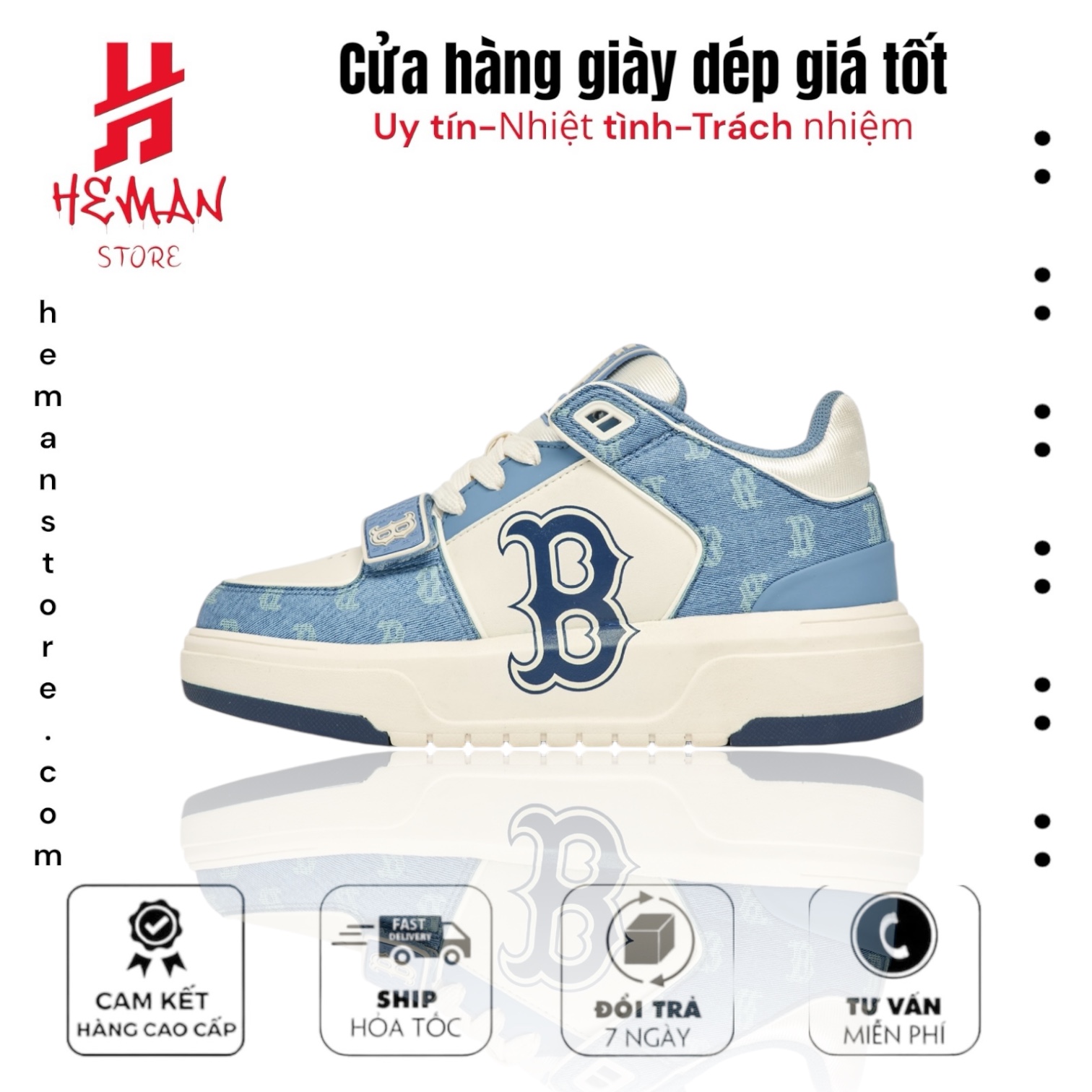 MLB Chunky Liner Mid Classic Monogram 375