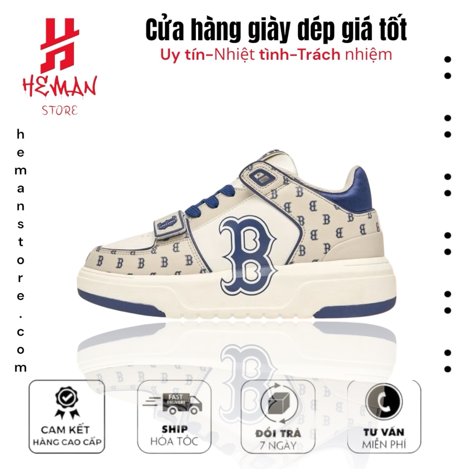 MLB Chunky Liner Mid Classic Monogram 376