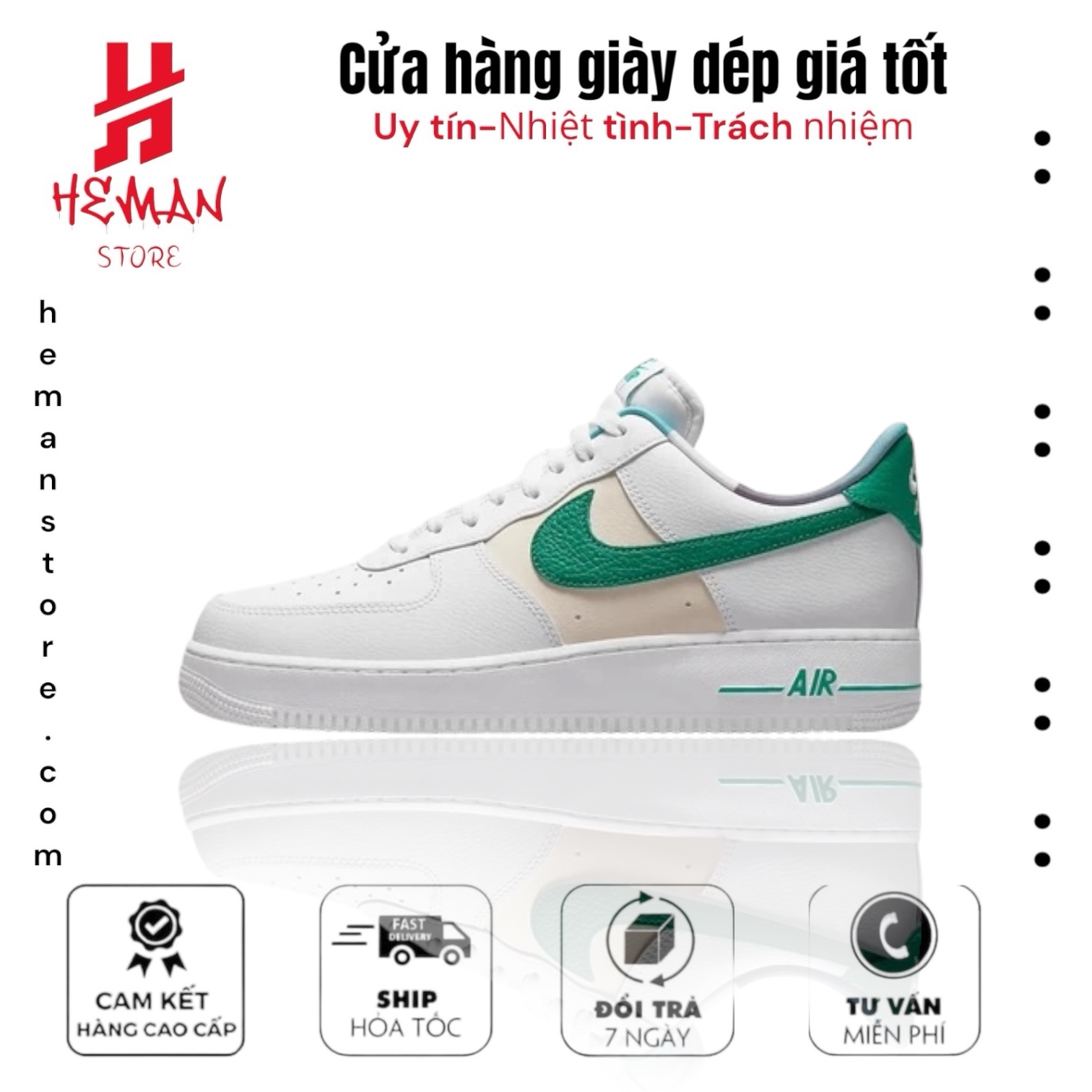 Nike Air Force 1 Low '07 LV8 'White Malachite' 472