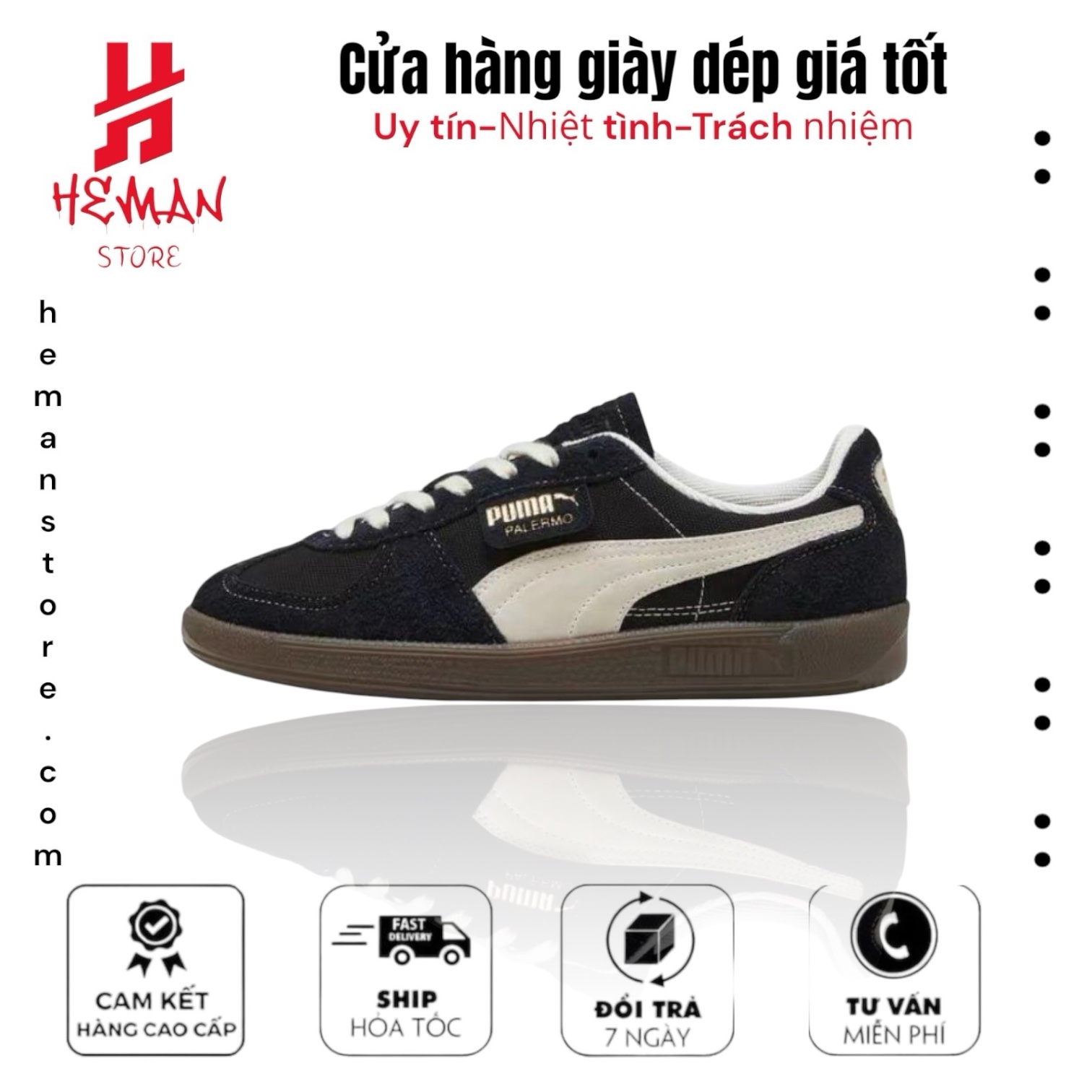 Puma Palermo Vintage ‘Black’