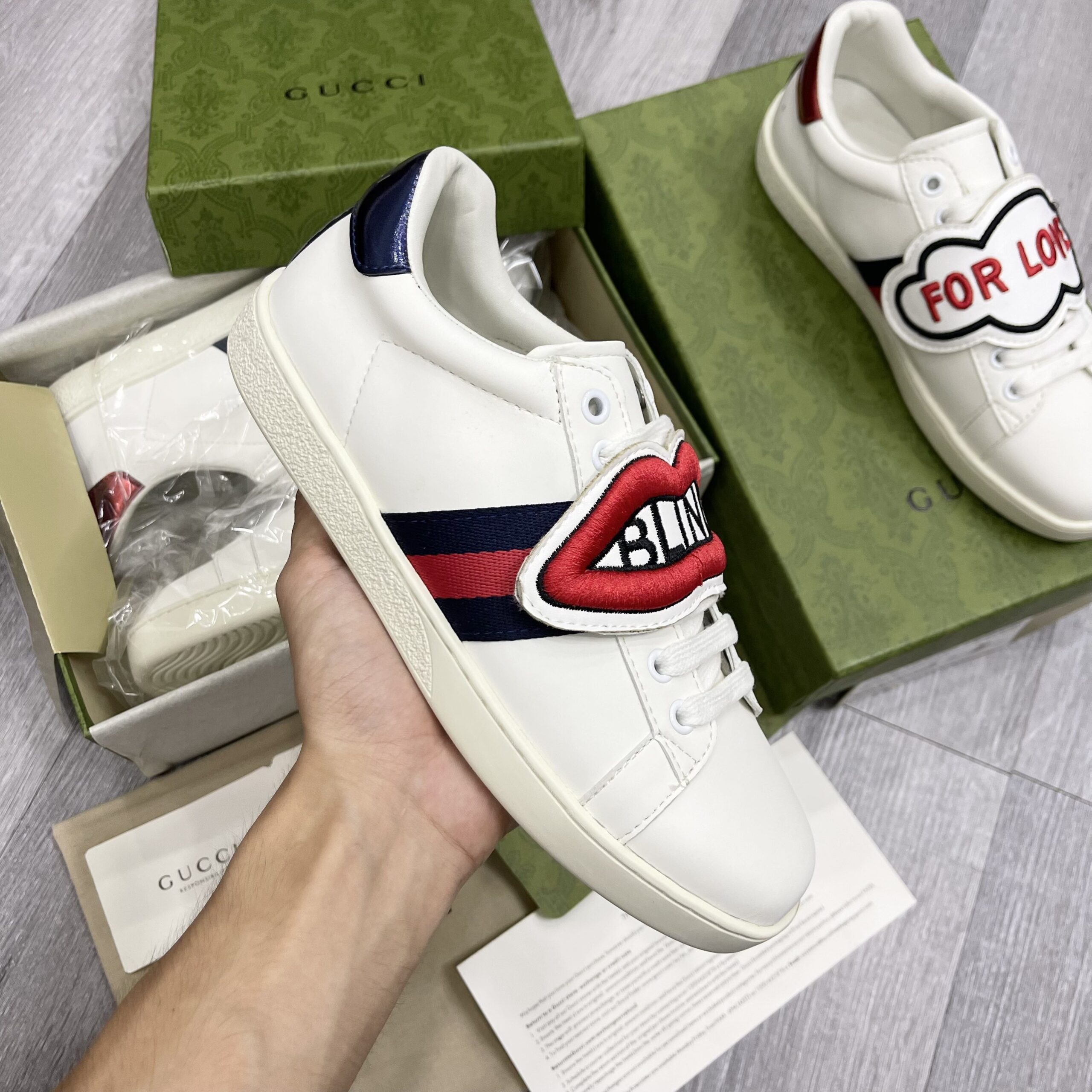 Gucci Ace "Blind For Love" - Ảnh 3