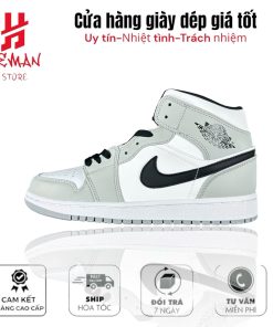 Nike Air Jordan 1 Mid GS ‘Light Smoke Grey’ 514