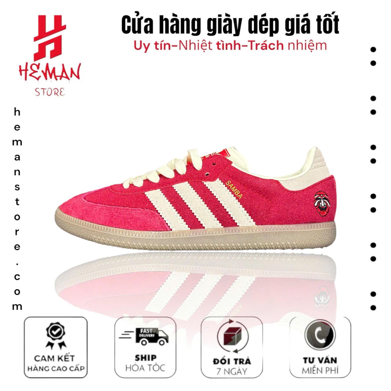 Adidas Samba OG Talchum Pack Scarlet 530