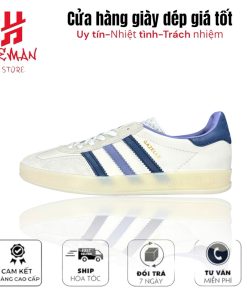 Adidas Originals Gazelle Indoor White Navy 522