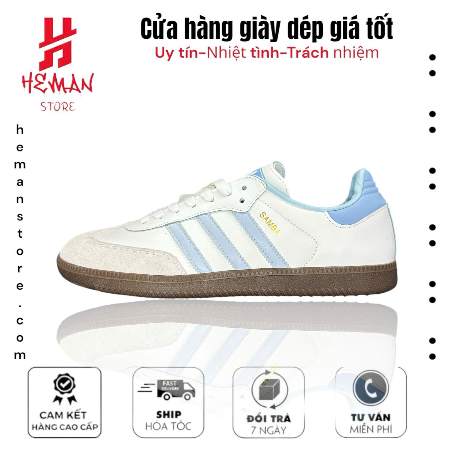 Adidas Samba OG J ‘White Clear Sky’ 537