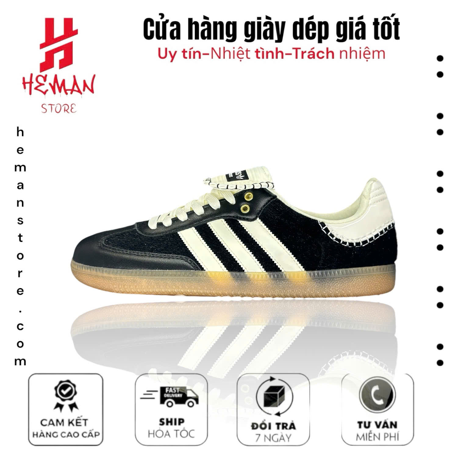 Adidas Wales Bonner x Samba Pony ‘Black’ 526