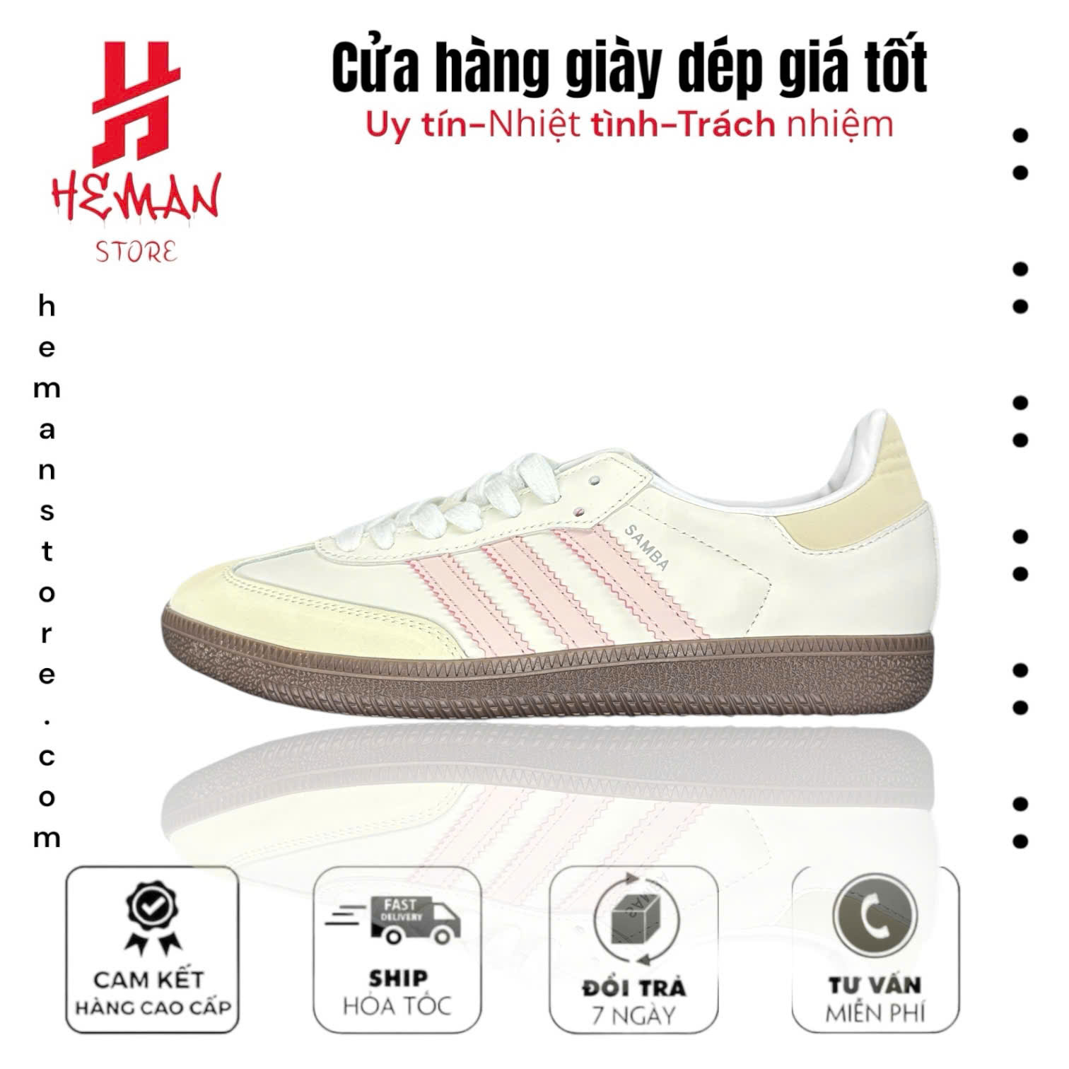 Adidas Wmns Samba OG ‘Cloud White’ 525