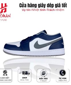 Nike Air Jordan 1 Low 'True Blue Cement' 438