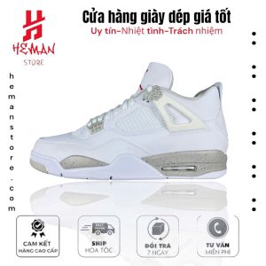 Nike Air Jordan 4 Retro 'White Oreo'