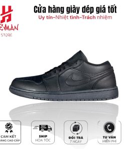 Nike Air Jordan 1 Low ‘Triple Black’ 502