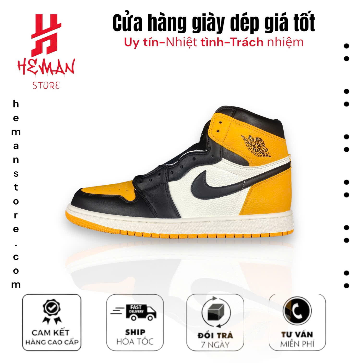 Nike Air Jordan 1 Retro High OG GS ‘Taxi’