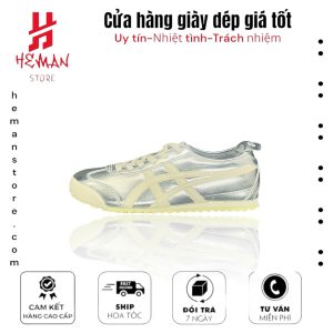 Onitsuka Tiger Mexico 66 Silver White