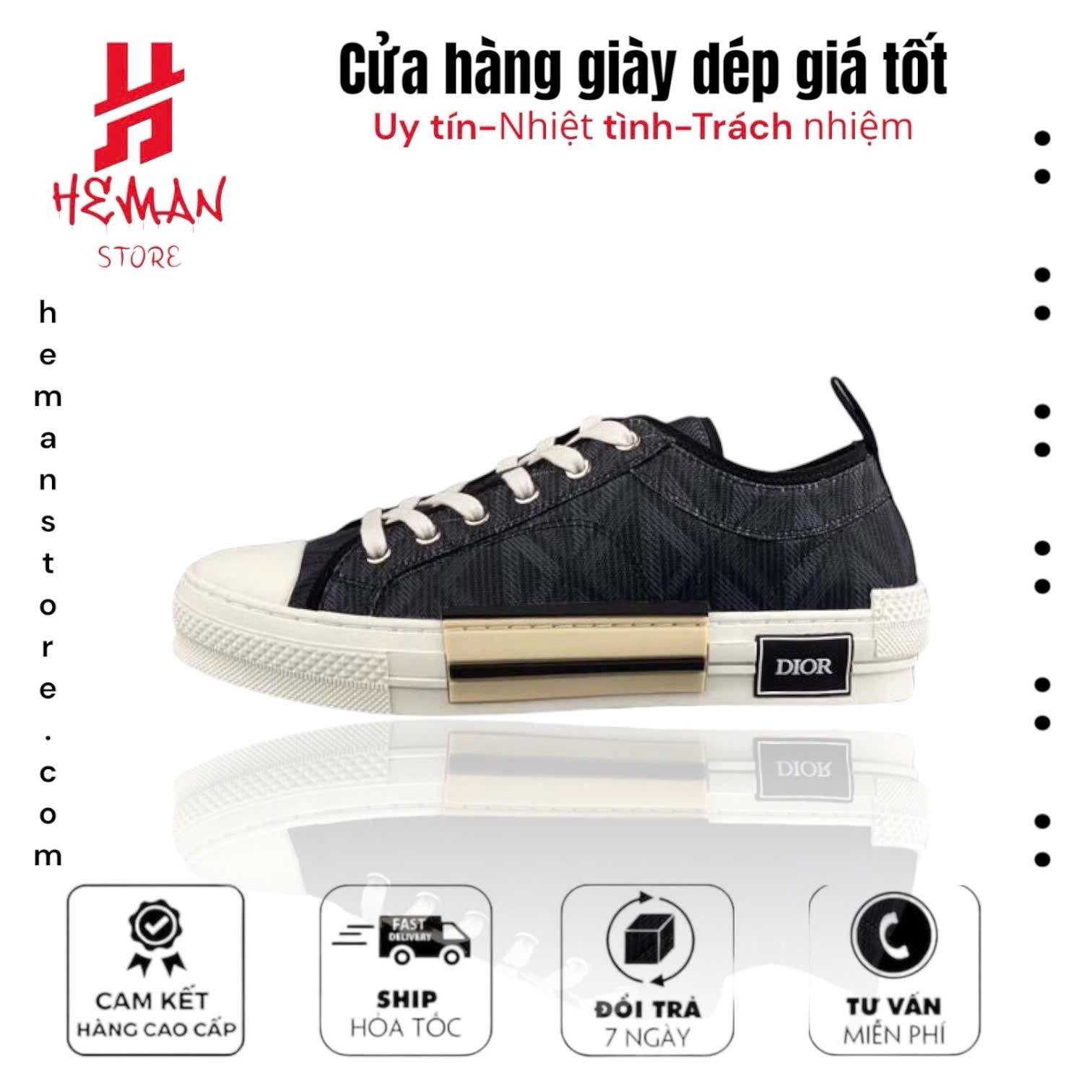 Dior B23 Low Top Black CD Diamond