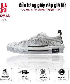 Dior B23 Low Top Daniel Asham Newspaper