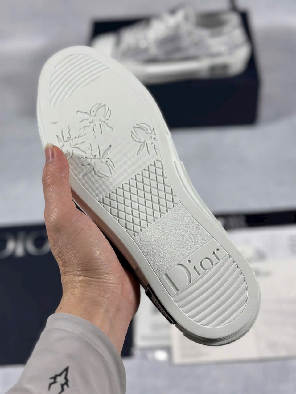 Dior B23 Low Top Daniel Asham Newspaper - Ảnh 5