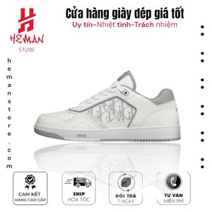 Dior B27 Low Oblique Galaxy 'White Grey’