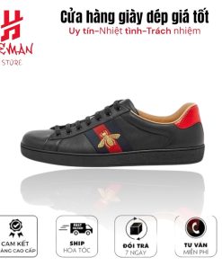 Gucci Ace Embroidered ‘Black Bee’