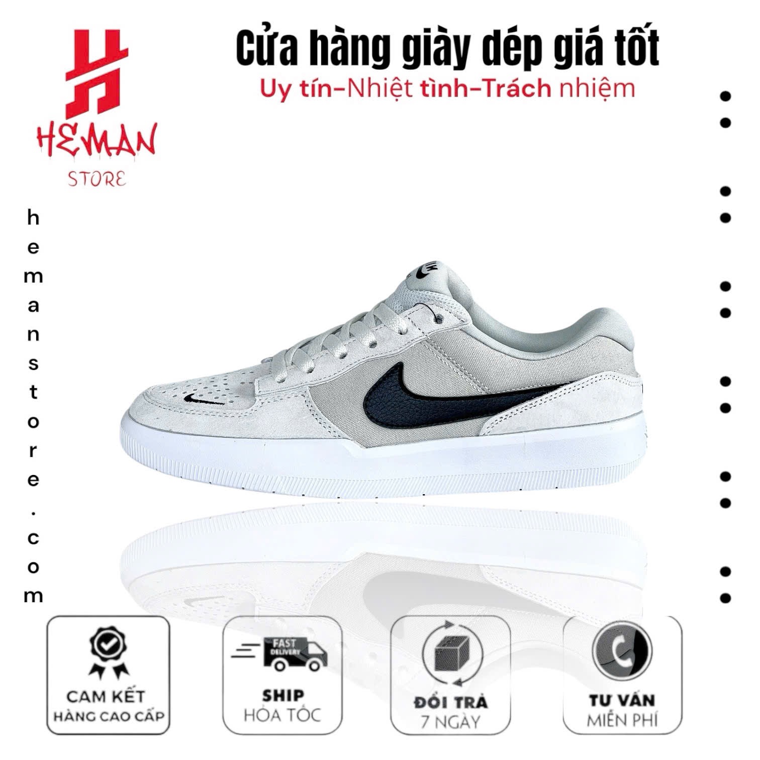 Nike SB Force 58 Black