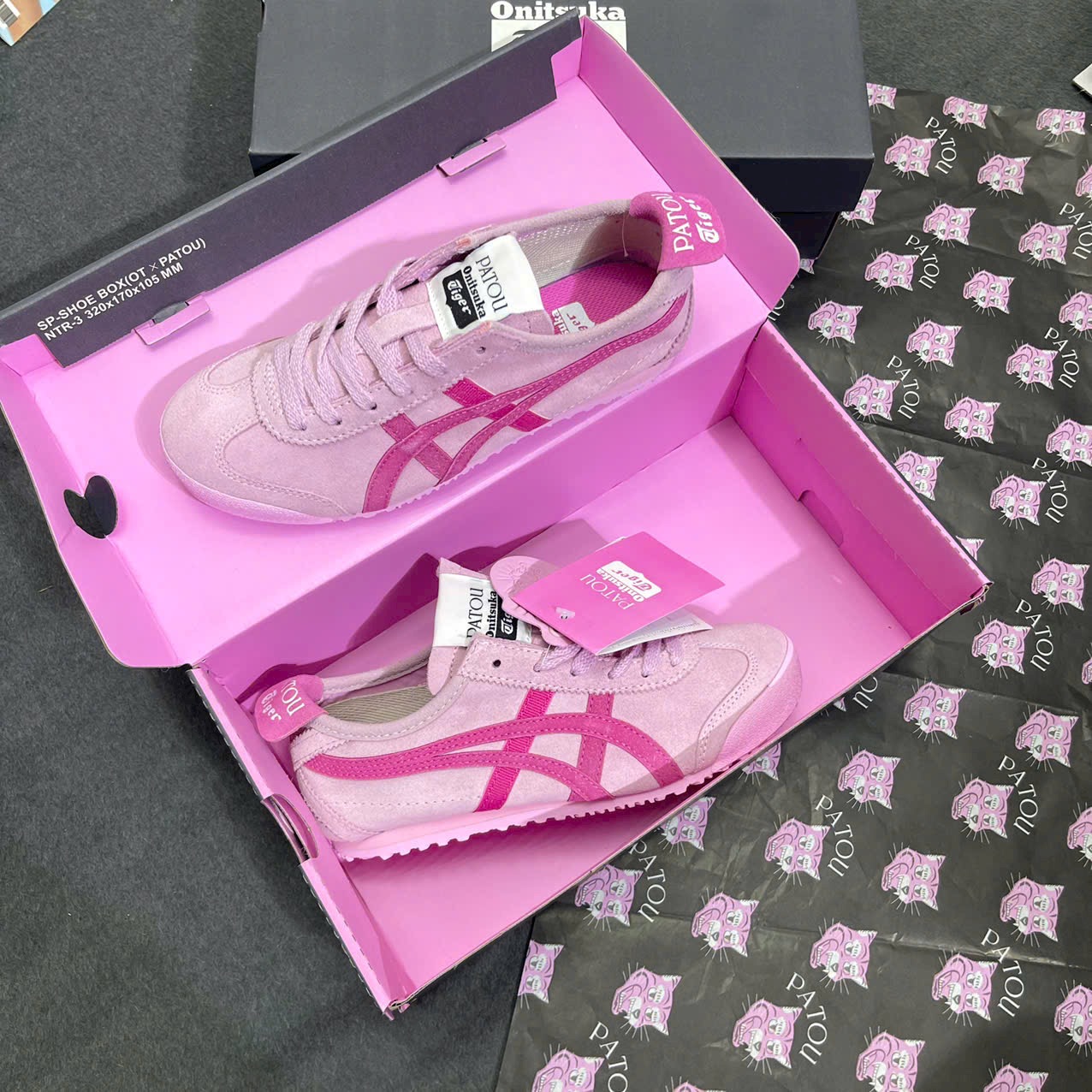 ONITSUKA Cotton Candy / Bright Rose - Ảnh 2