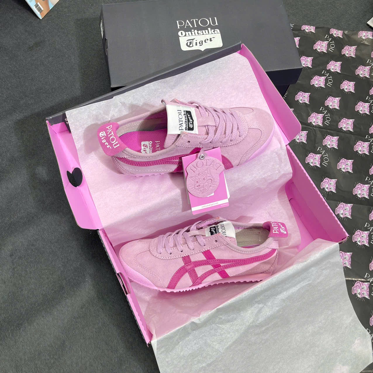 ONITSUKA Cotton Candy / Bright Rose - Ảnh 4