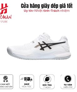 ASICS Gel-Resolution 9 White Black