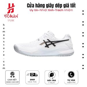 ASICS Gel-Resolution 9 White Black