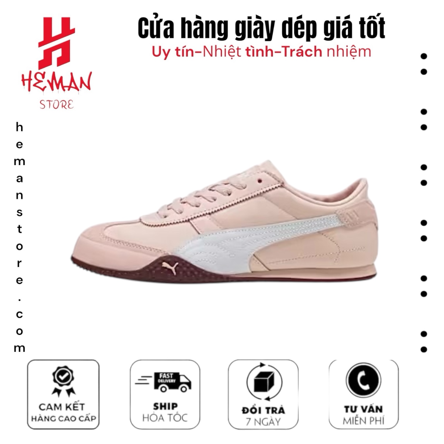 Puma Bella UT Leather ‘Pink’