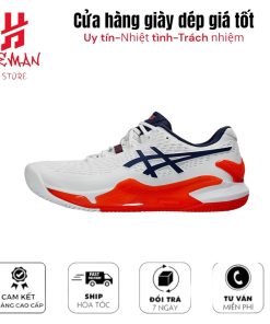 ASICS Gel-Resolution 9 White Blue